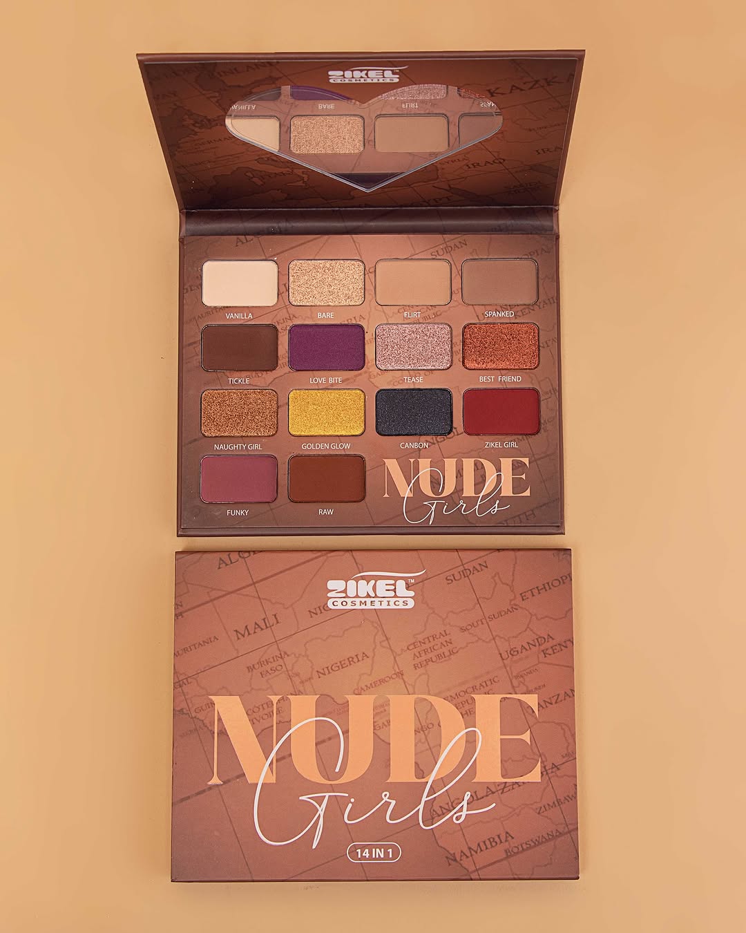 Zikel Nude Girls Eyeshadow