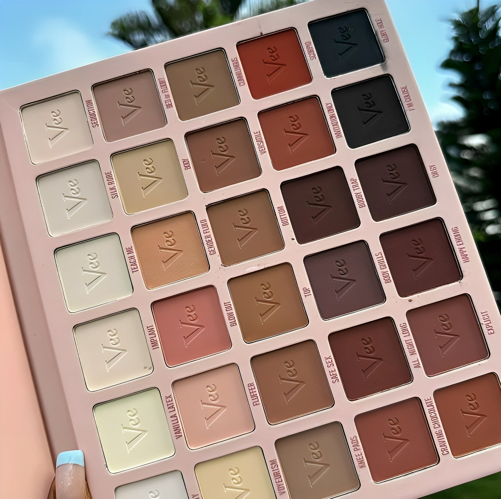 Vee Beauty Memory Lane Nude Eyeshadow Palette