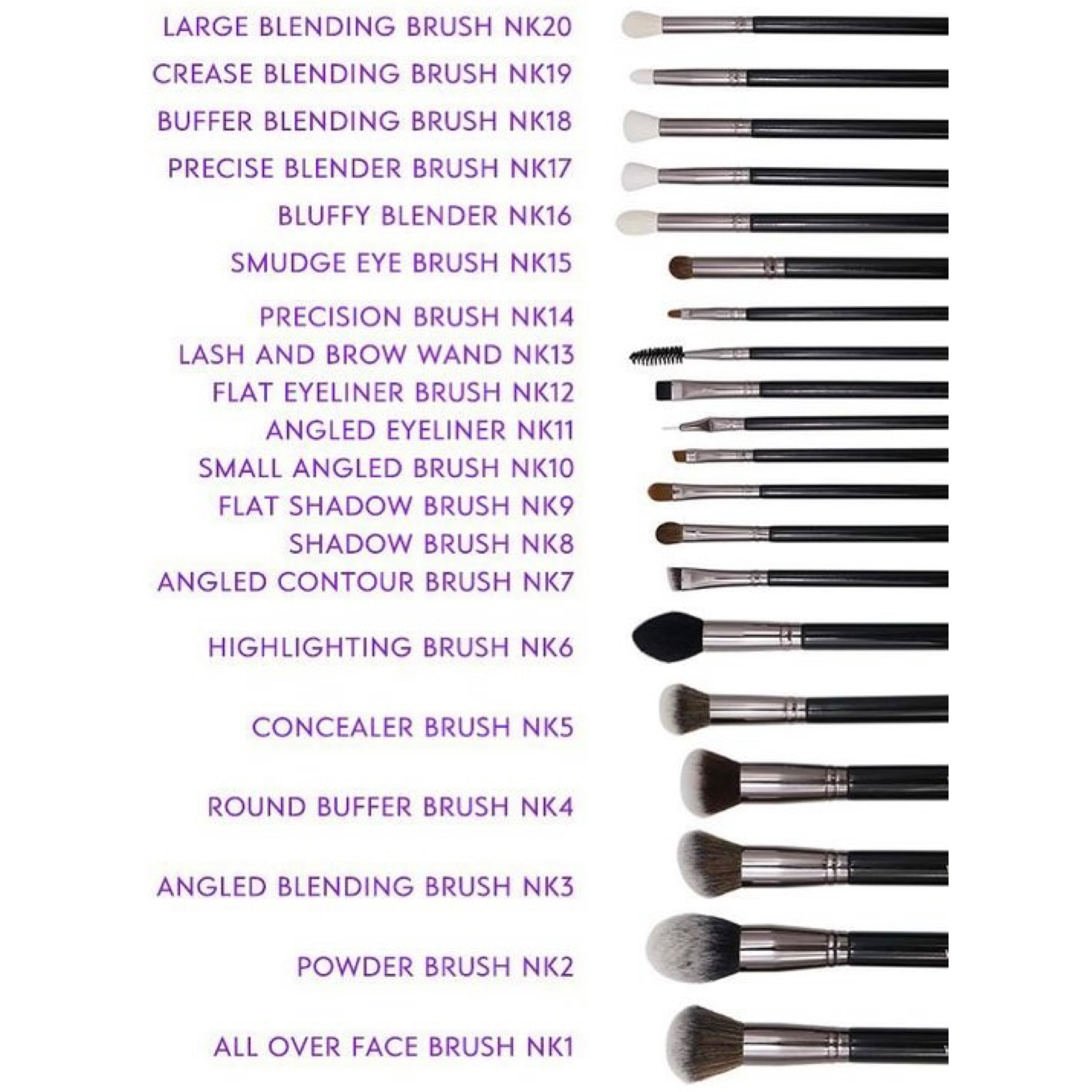 Viccabel 21piece Deluxe Pro Brush Set