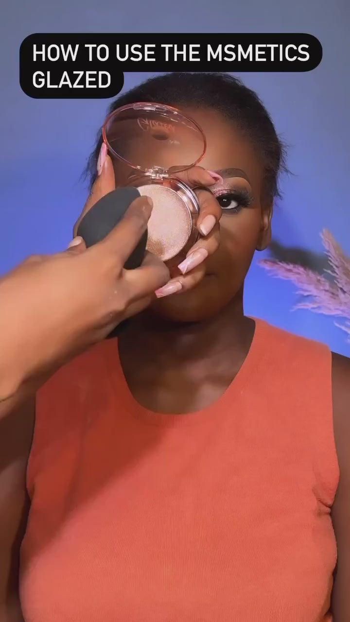 Msmetics Glazed Dew Highlighting Balm in Rich Cocoa