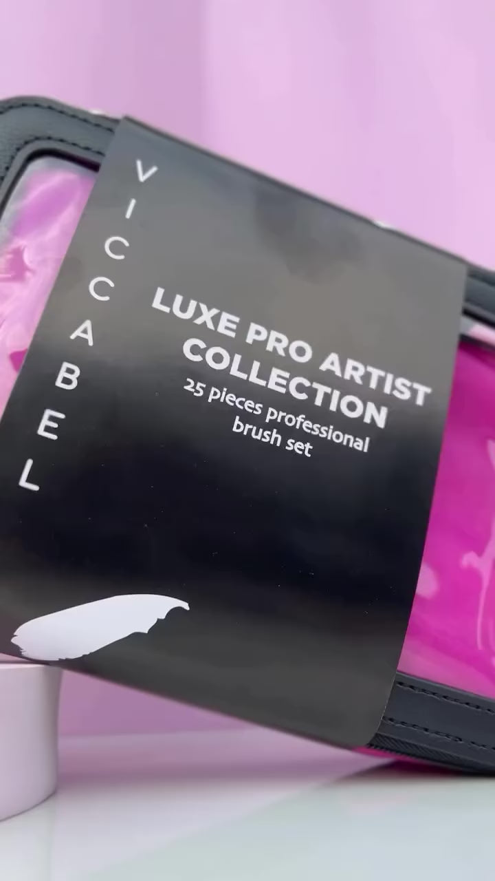 Viccabel 25 piece Luxe Pro Artist Collection