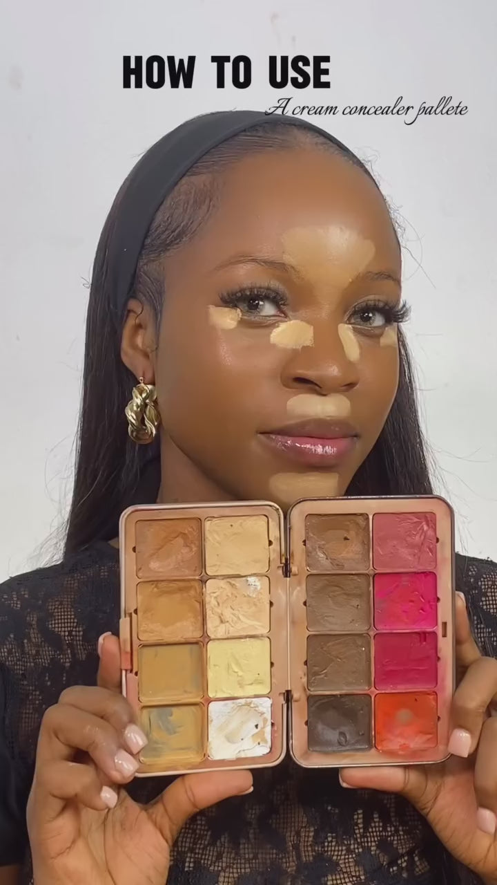 Zikel Golibe Cream Concealer and Blush Palette