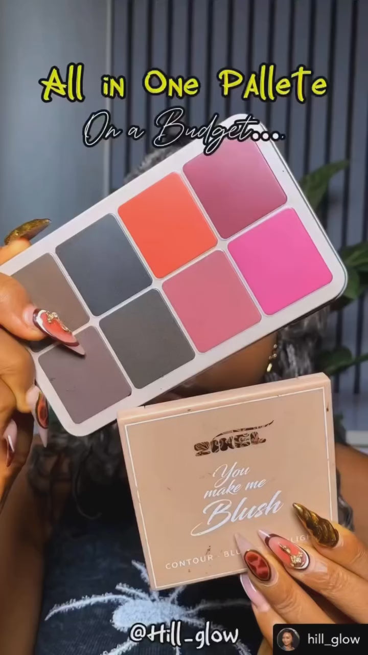 Zikel Golibe Cream Concealer and Blush Palette