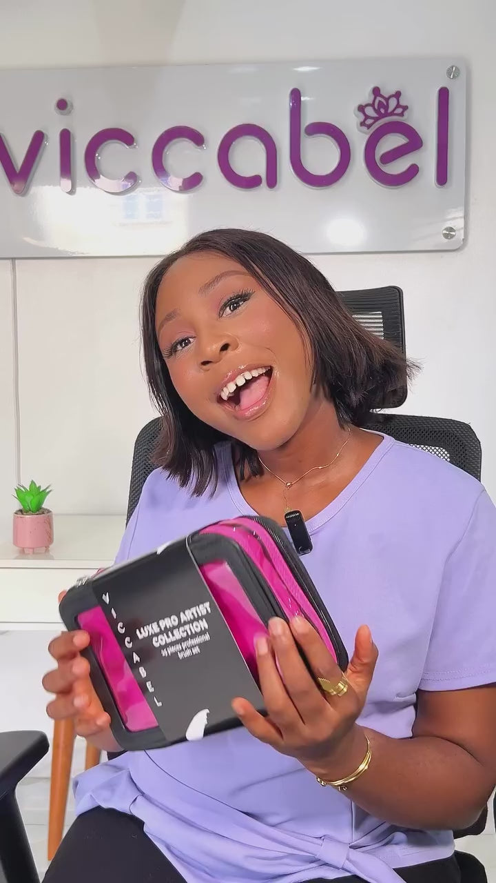 Viccabel 25 piece Luxe Pro Artist Collection